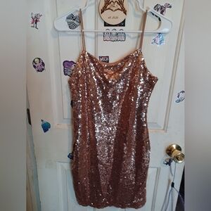 Mind CODE sequin Dress